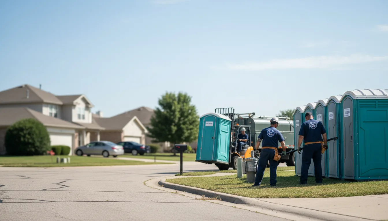 Porta Potty Rental in Jersey, AR near me